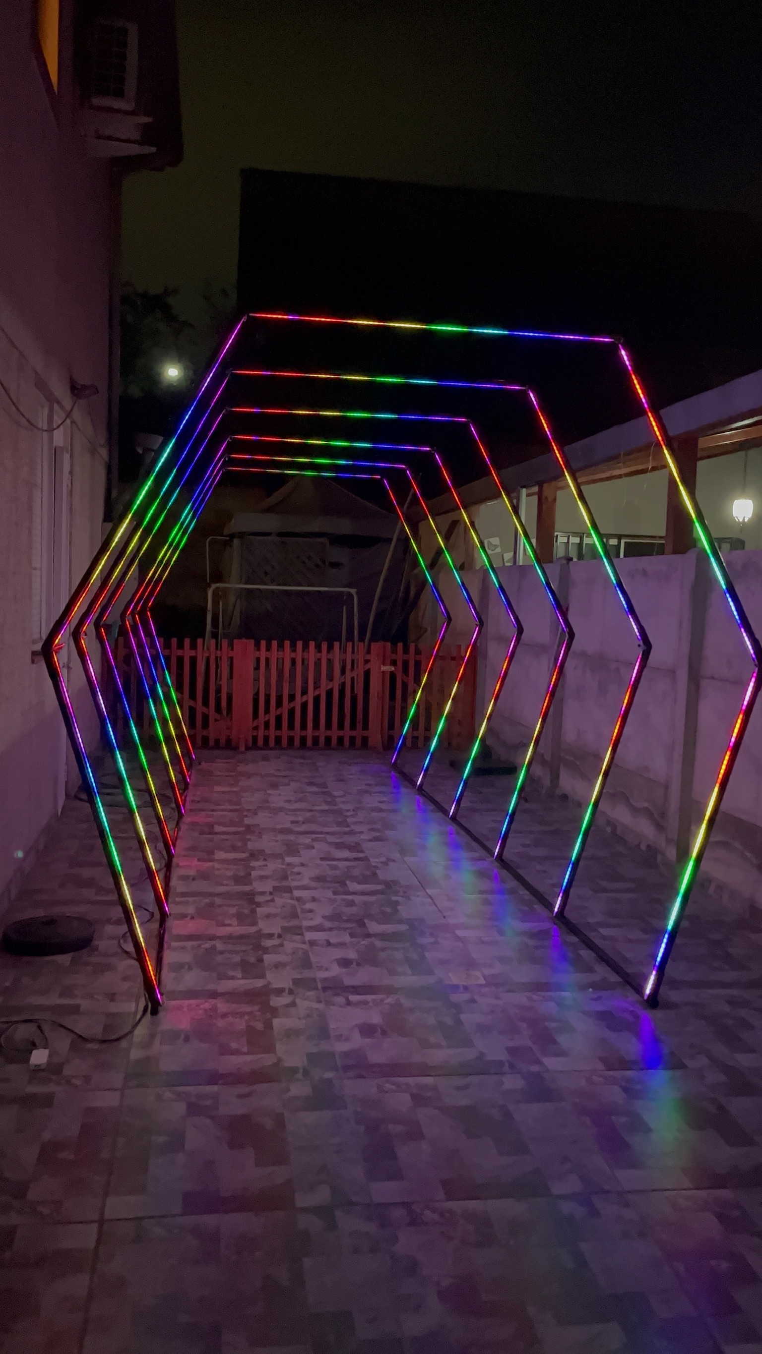 Túnel Acceso LED 09